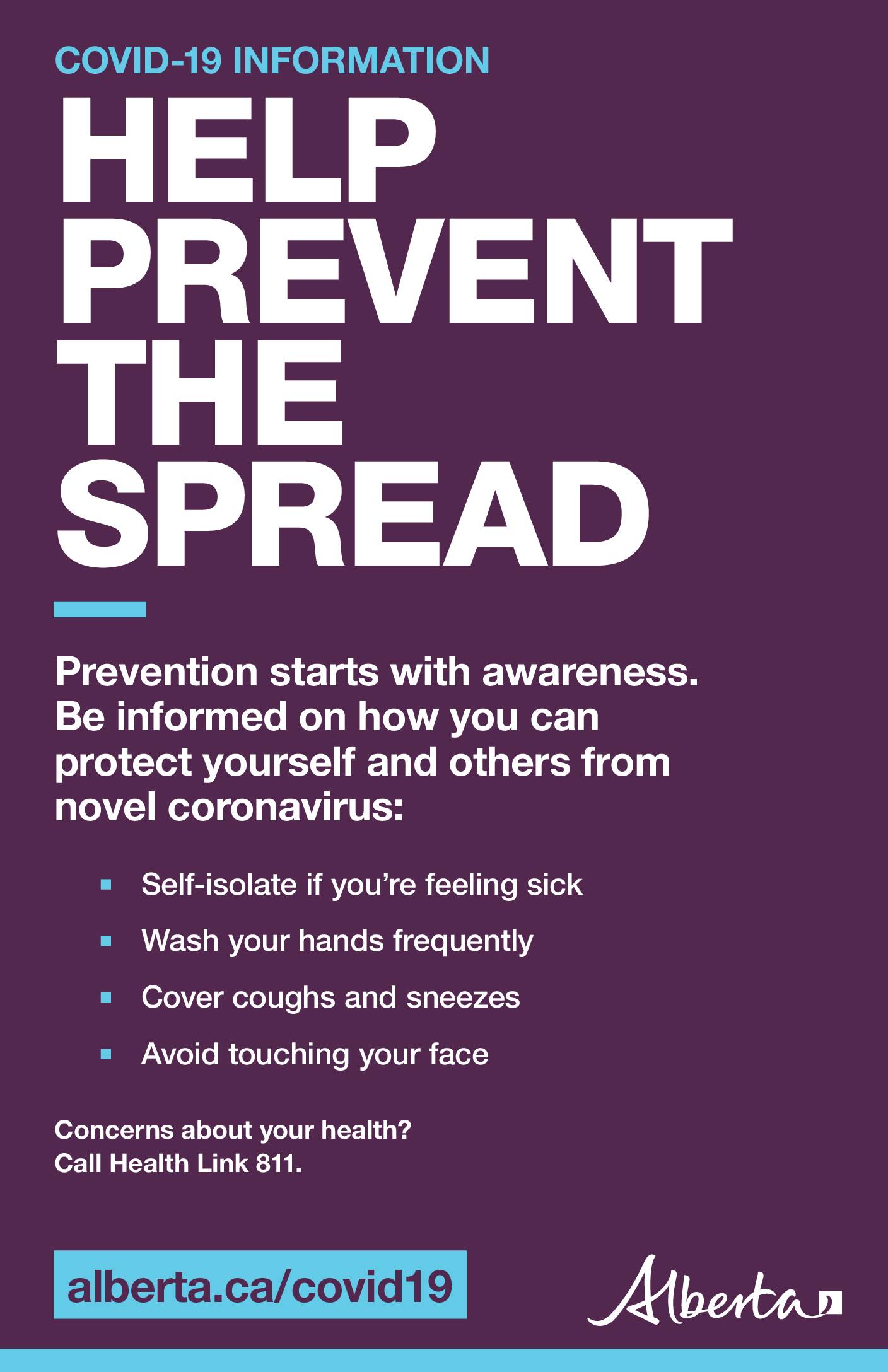 Help Prevent The Spread