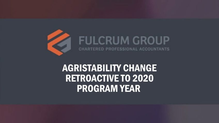 fulcrum group accountant agristability reference margin