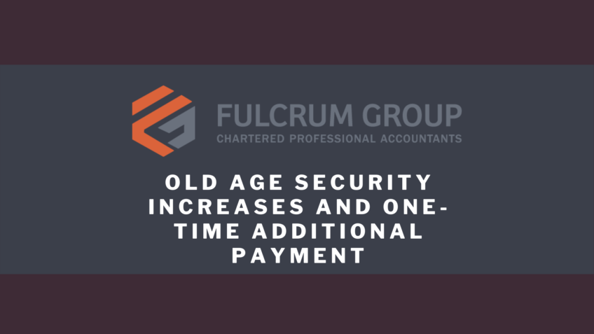 fulcrum group accountant old age security oas
