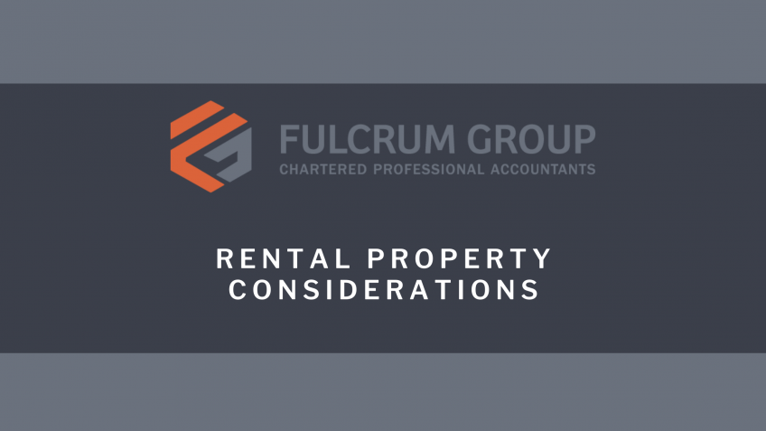 Rental Property Considerations