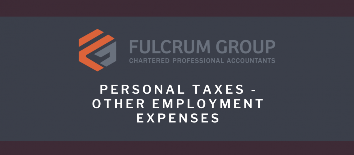 Other employment expenses blog