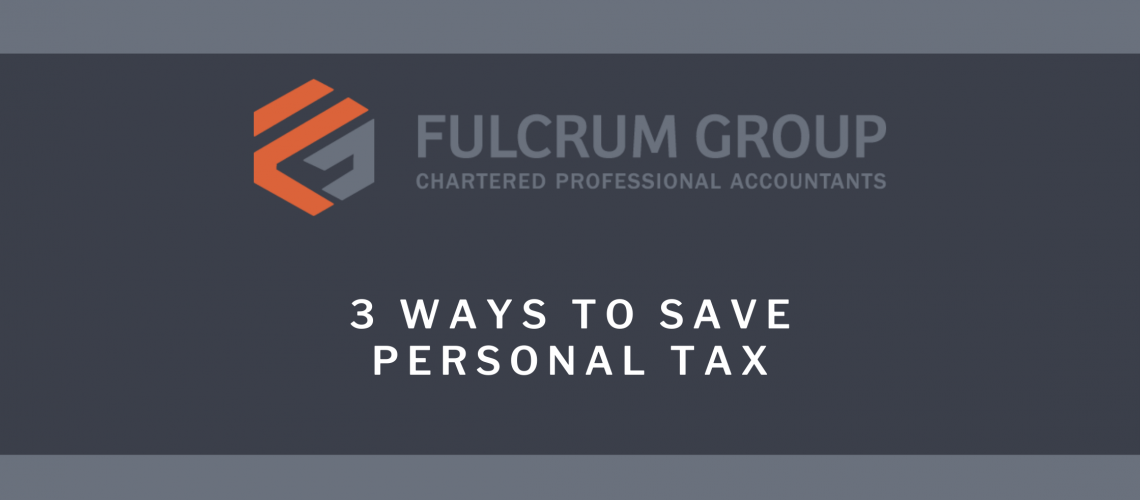 3 Ways to Save Personal Tax Blog